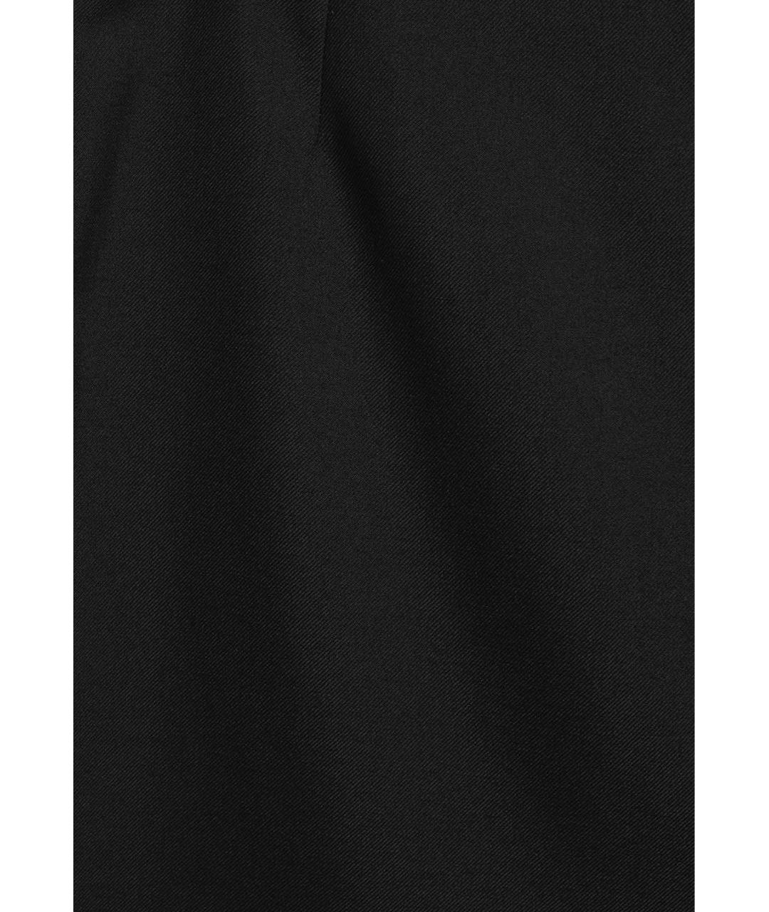 BALENCIAGA Черная шерстяная юбка миди, фото 3