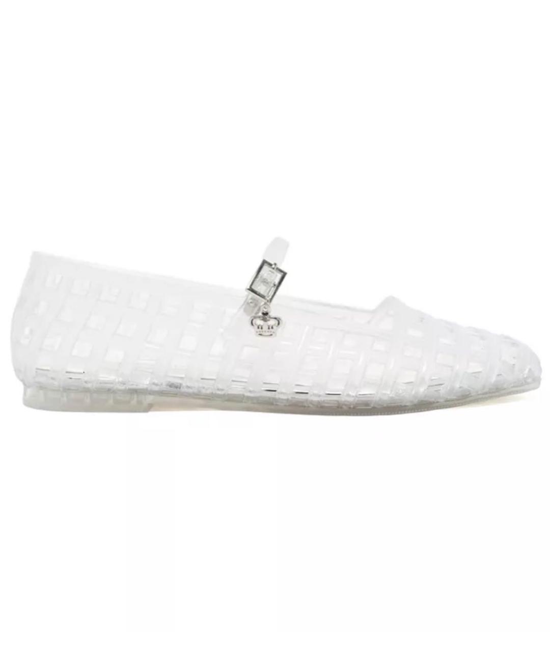 JUICY COUTURE Белые балетки, фото 1