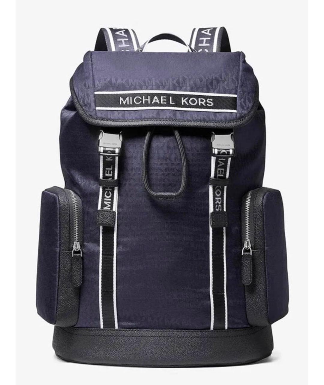 MICHAEL KORS Антрацитовый рюкзак, фото 8