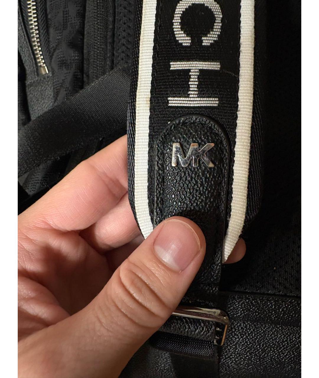 MICHAEL KORS Антрацитовый рюкзак, фото 6