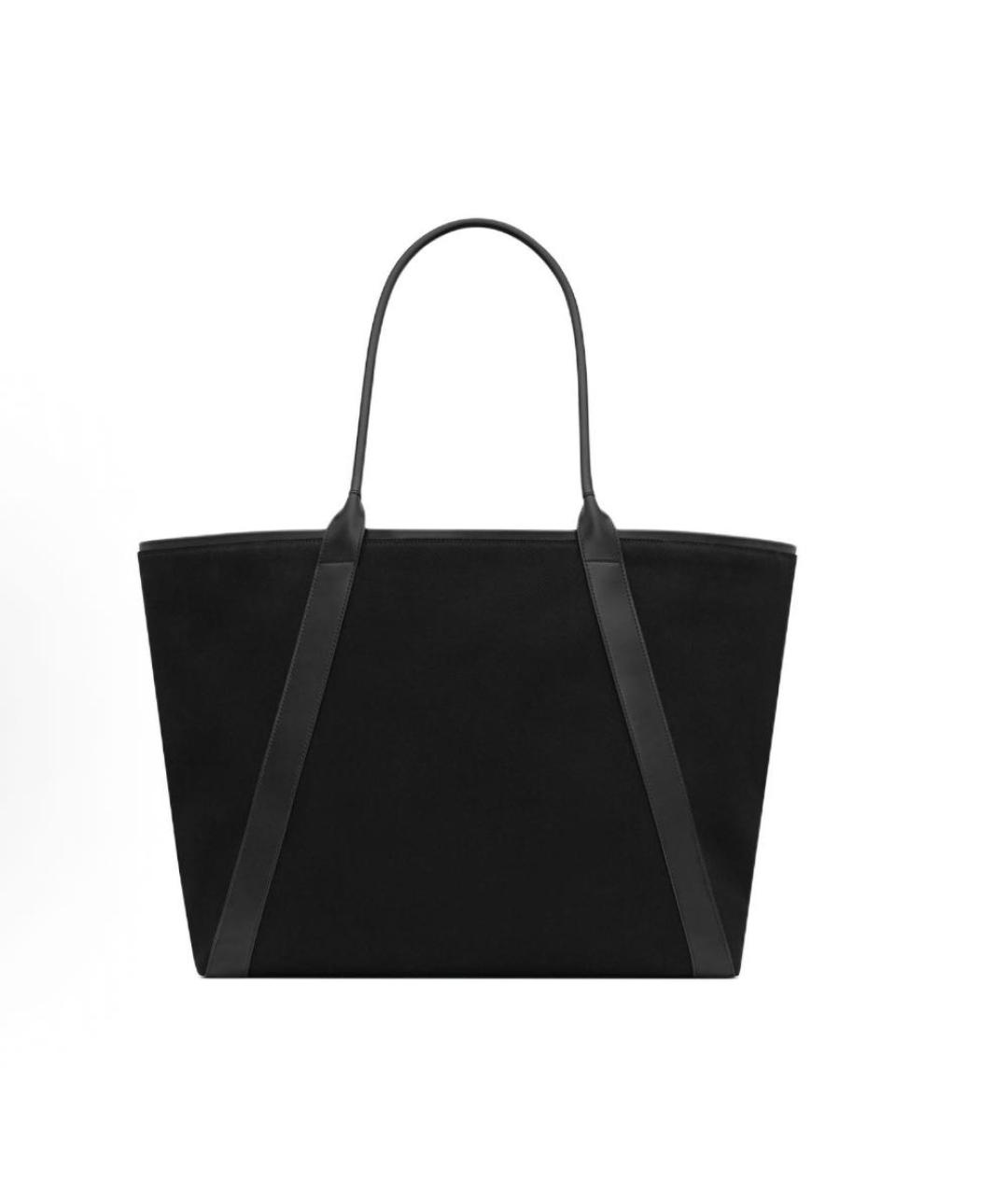 SAINT LAURENT Черная сумка тоут, фото 4