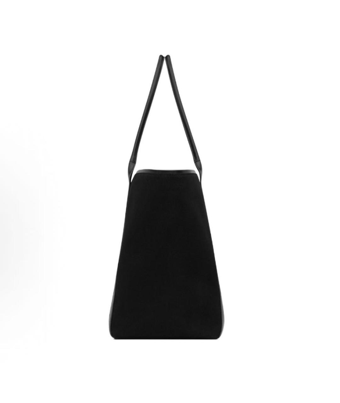 SAINT LAURENT Черная сумка тоут, фото 3