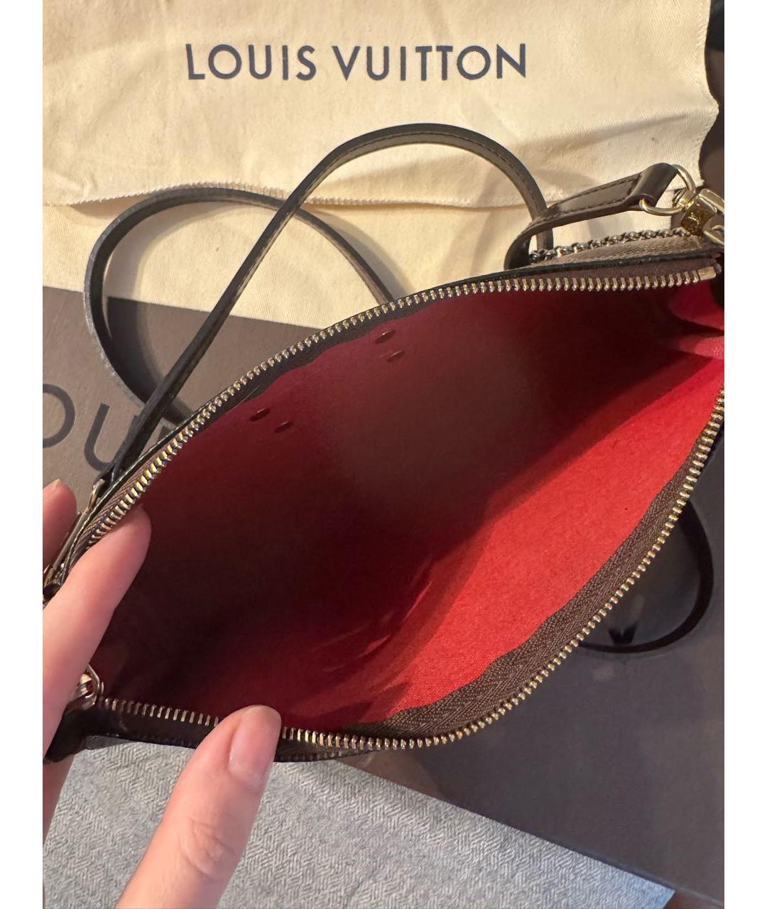 LOUIS VUITTON Коричневая сумка через плечо, фото 2