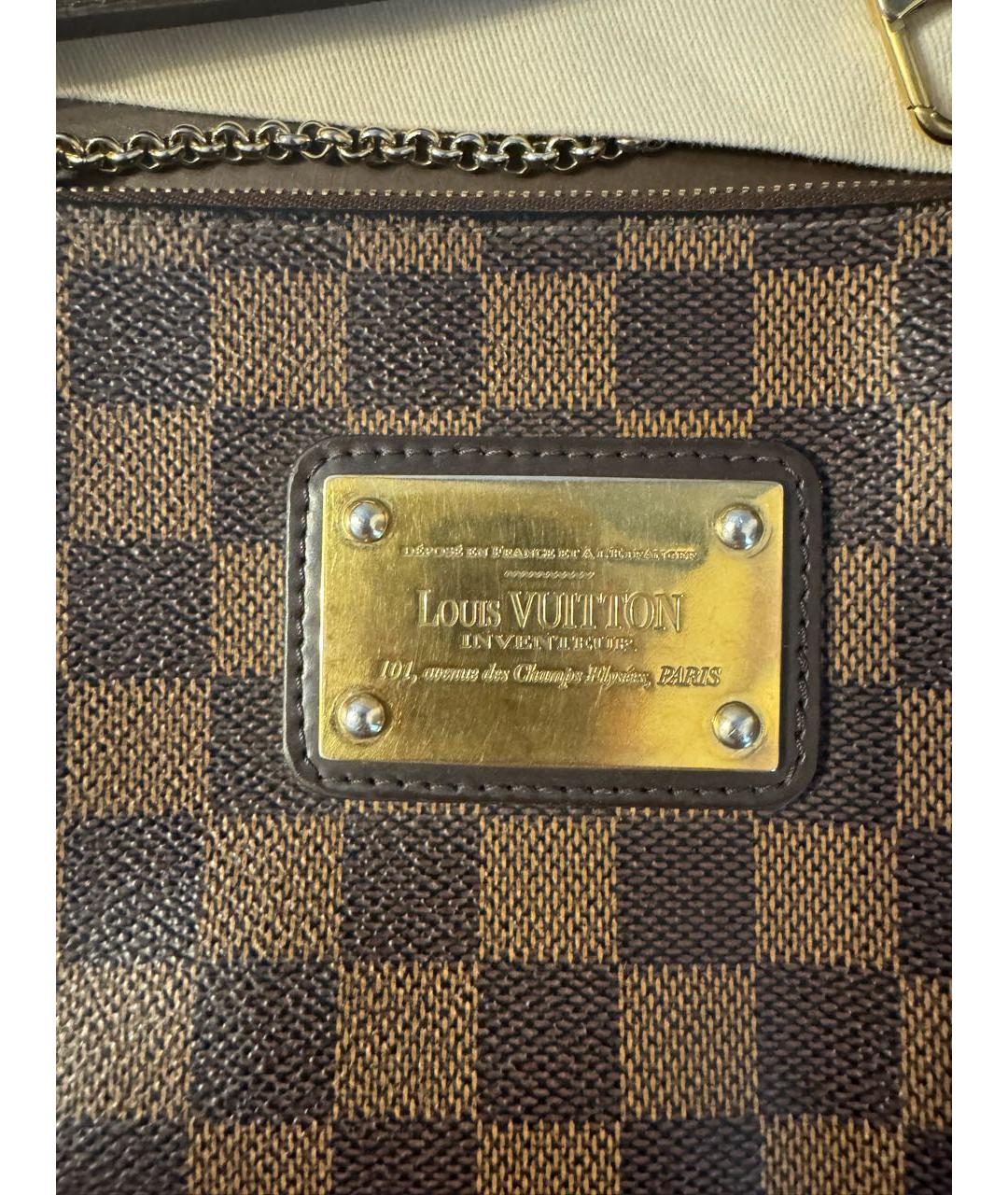 LOUIS VUITTON Коричневая сумка через плечо, фото 5