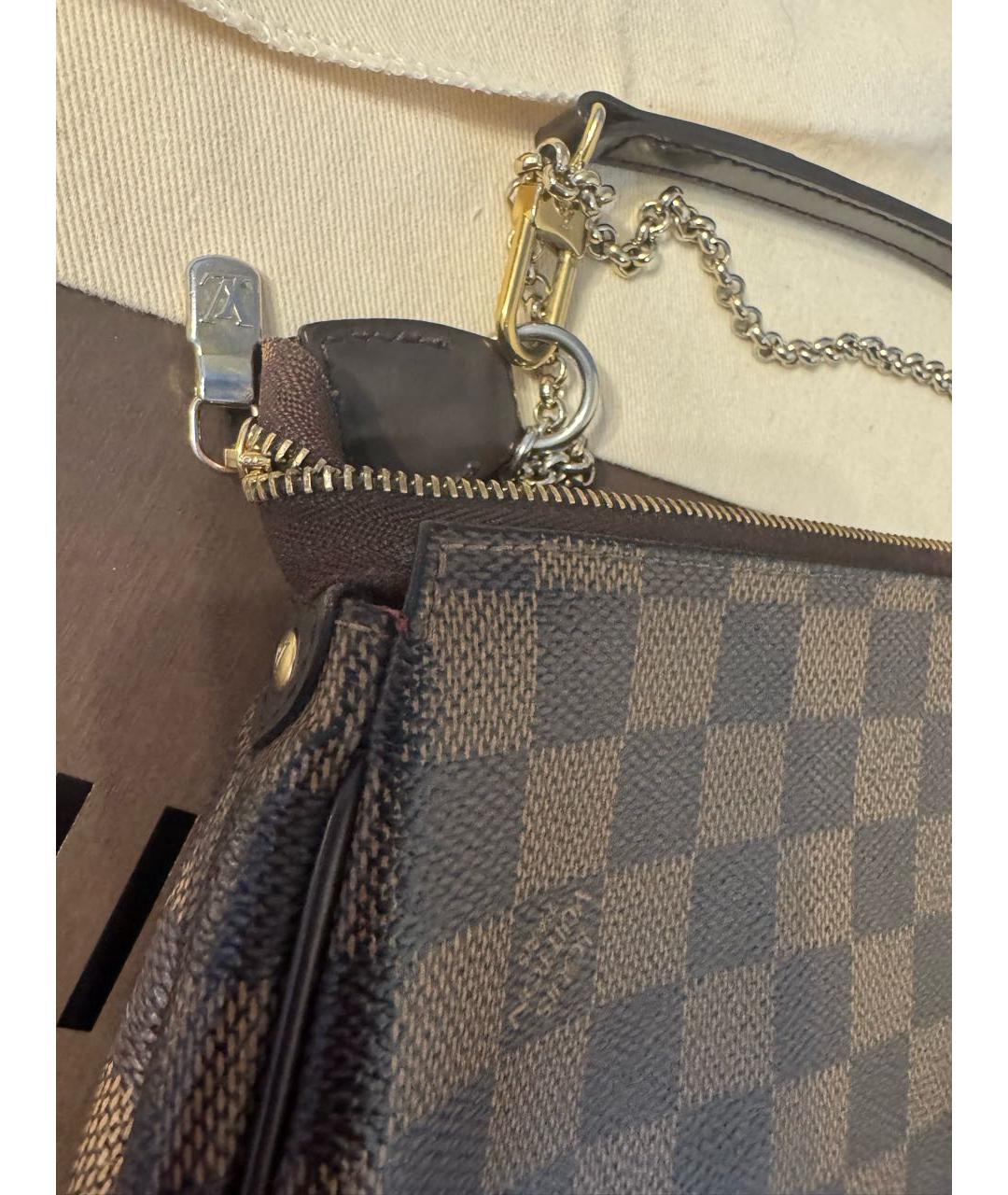 LOUIS VUITTON Коричневая сумка через плечо, фото 8