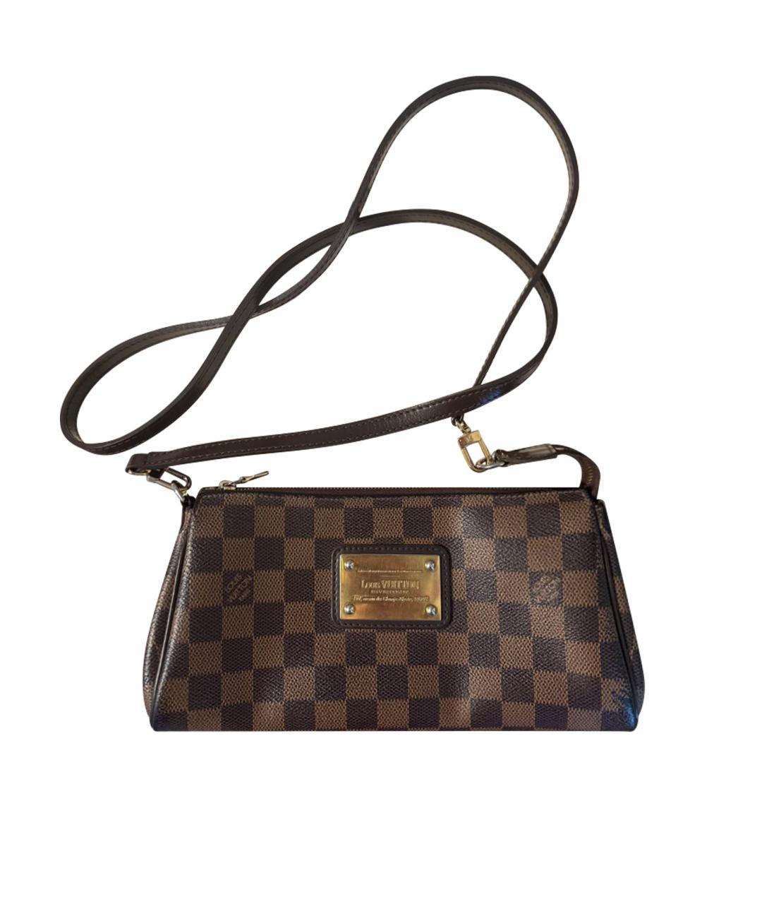 LOUIS VUITTON Коричневая сумка через плечо, фото 1