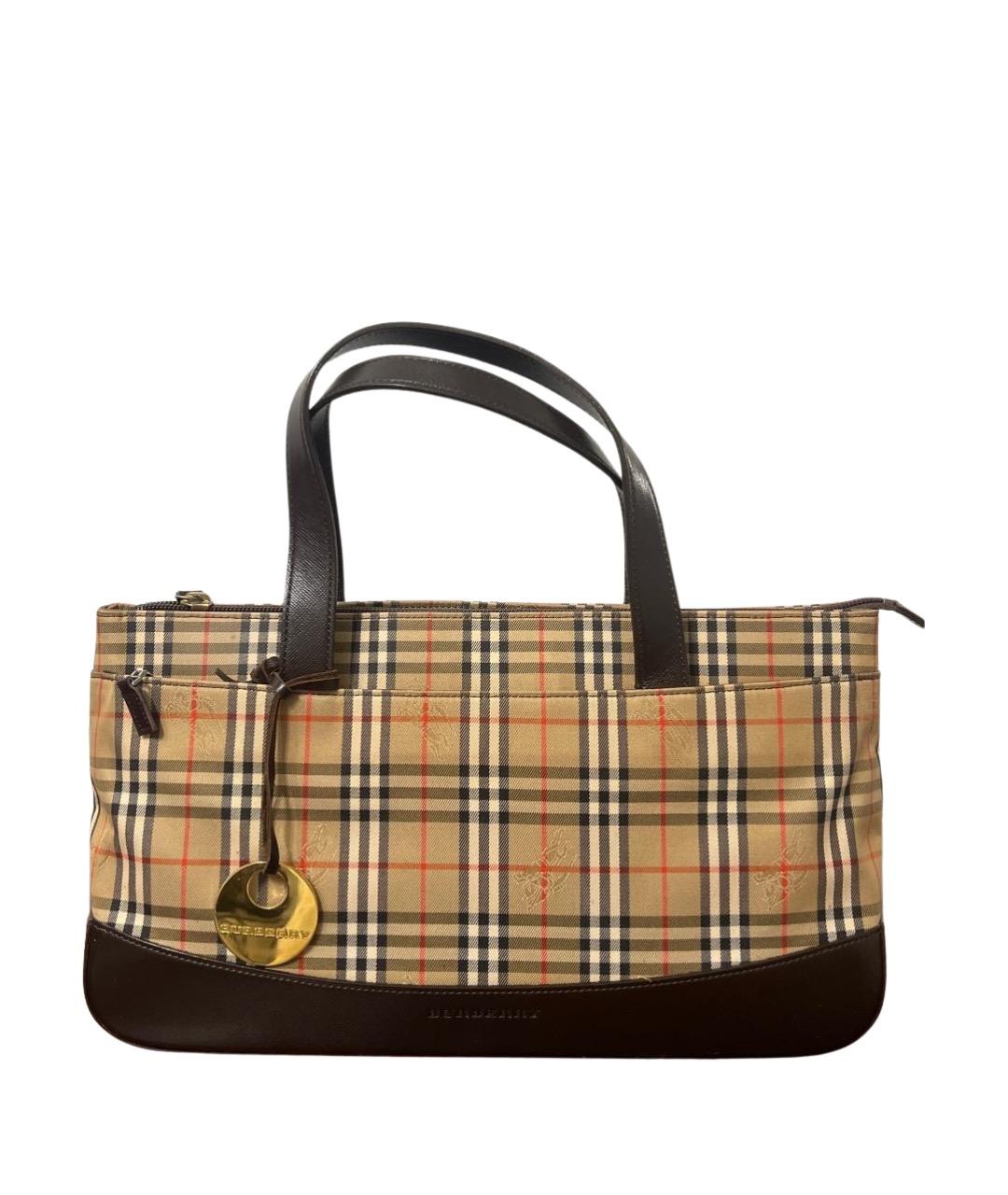 BURBERRY Бежевая сумка тоут, фото 1
