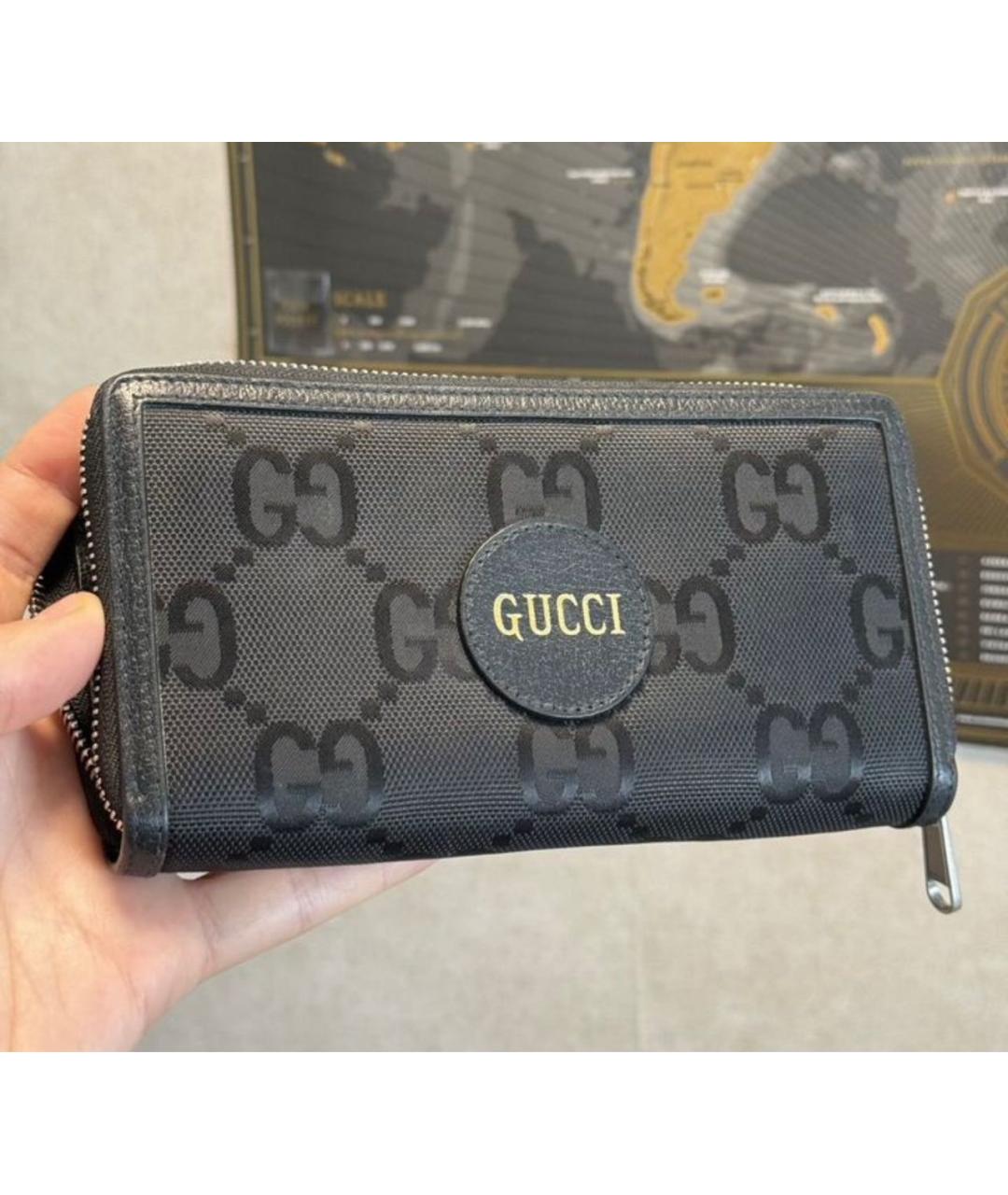 GUCCI Черный кошелек, фото 7