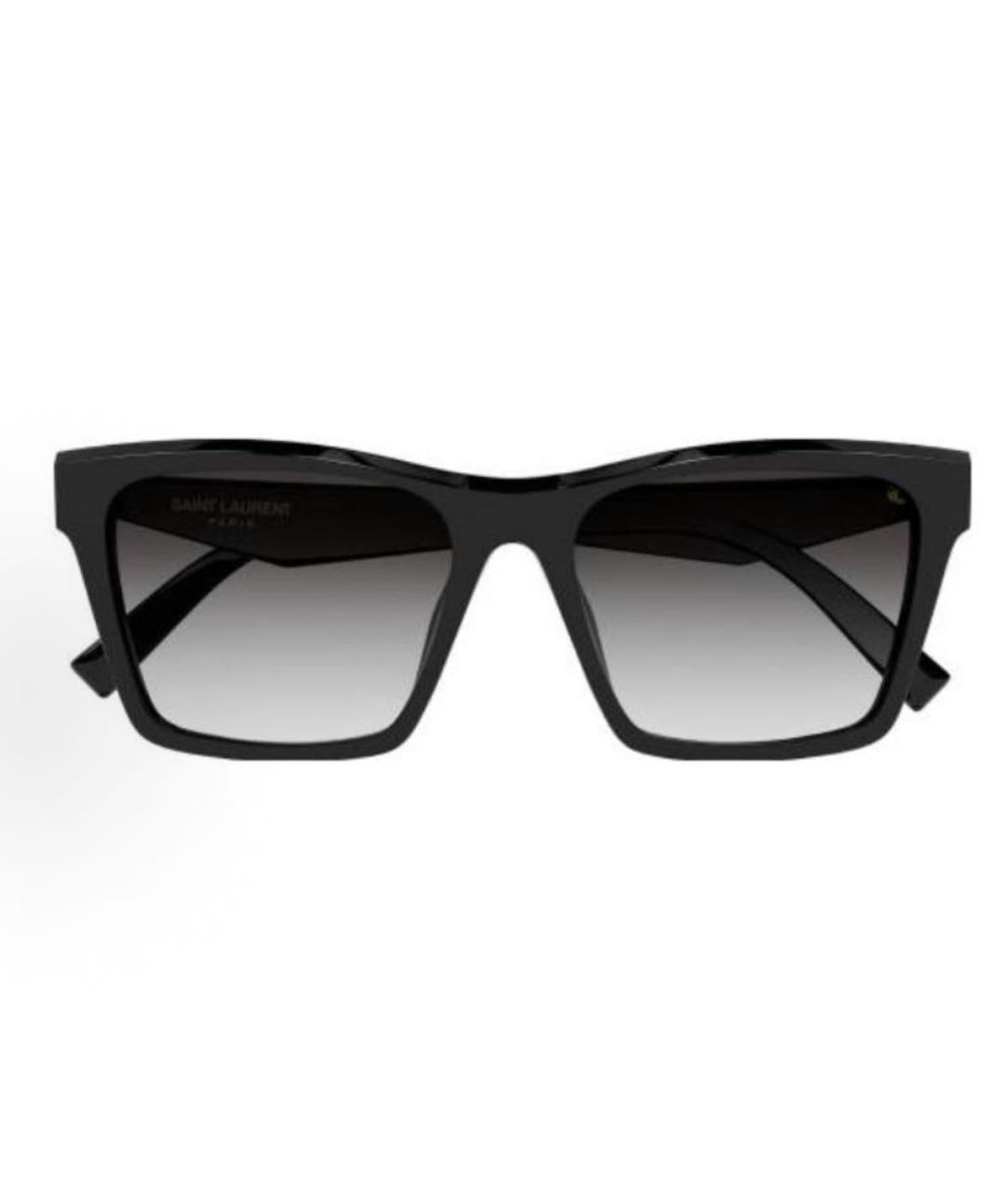 SAINT LAURENT Черные солнцезащитные очки, фото 2