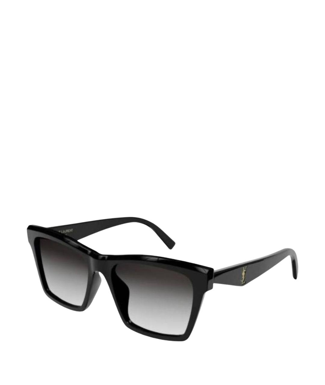 SAINT LAURENT Черные солнцезащитные очки, фото 1