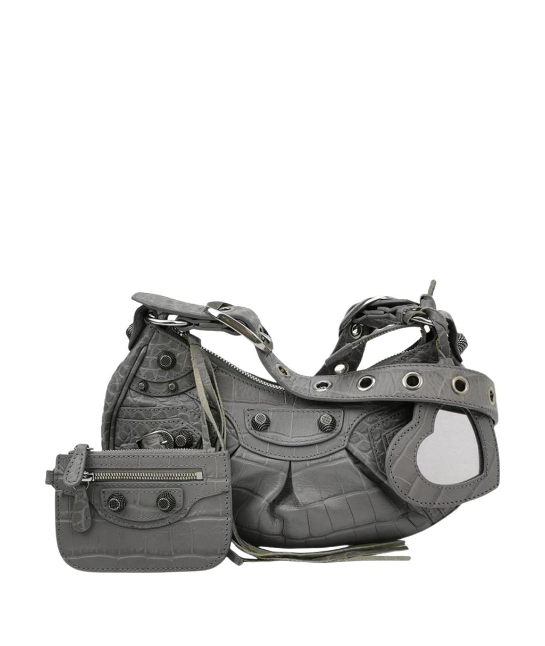 BALENCIAGA Серая сумка через плечо, фото 1