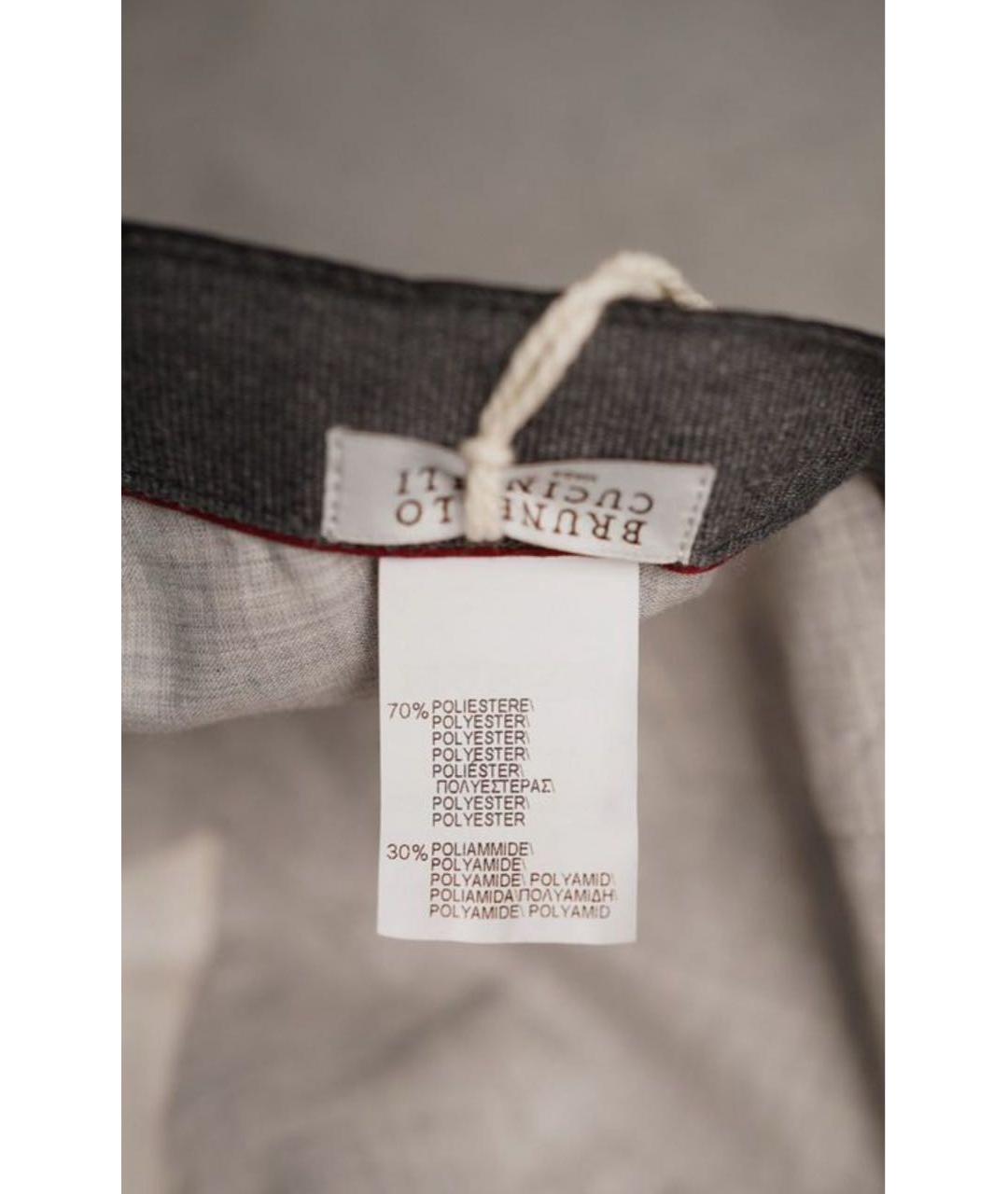 BRUNELLO CUCINELLI Темно-синяя кепка/бейсболка, фото 7