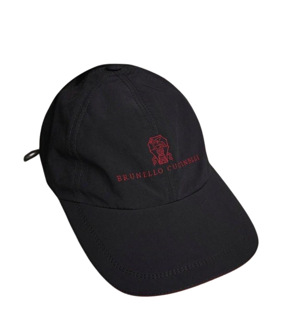 BRUNELLO CUCINELLI Темно-синяя кепка/бейсболка, фото 1