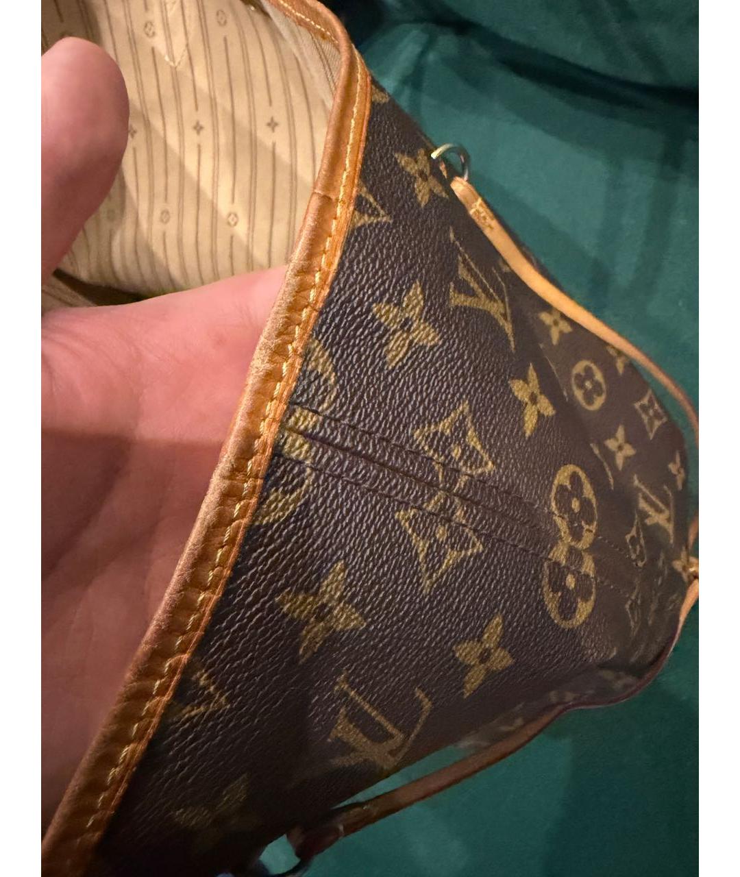 LOUIS VUITTON Коричневая сумка тоут, фото 2