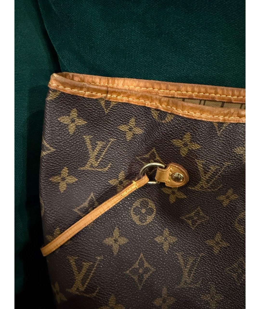LOUIS VUITTON Коричневая сумка тоут, фото 8