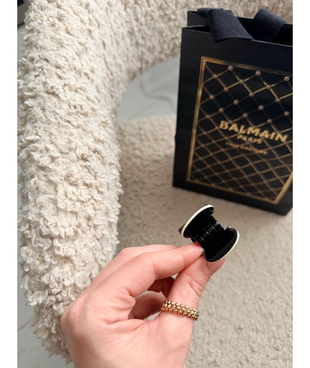 BALMAIN Черная заколка, фото 3