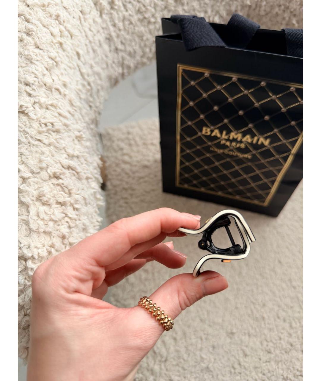 BALMAIN Черная заколка, фото 4