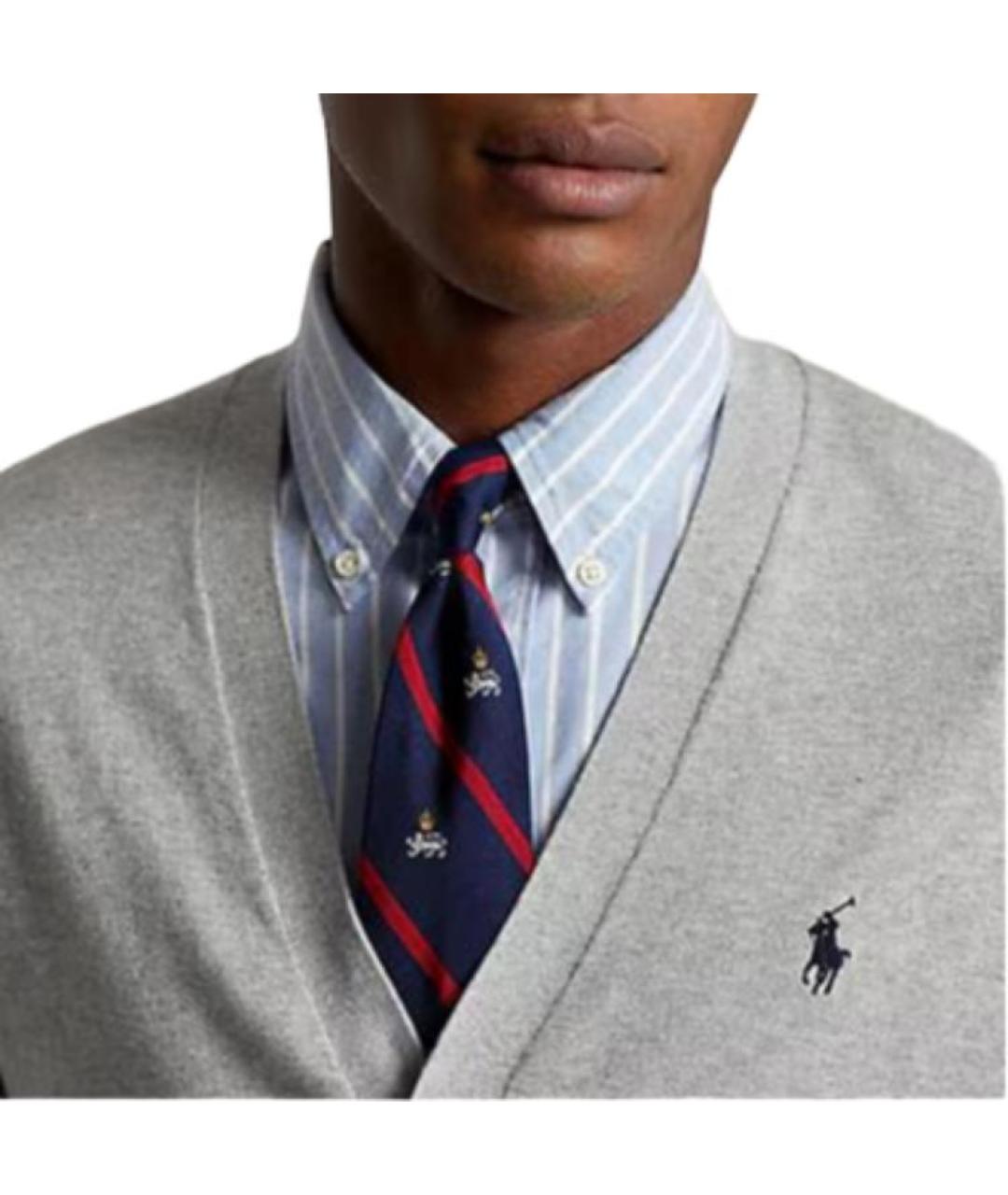 POLO RALPH LAUREN Серый кардиган, фото 4