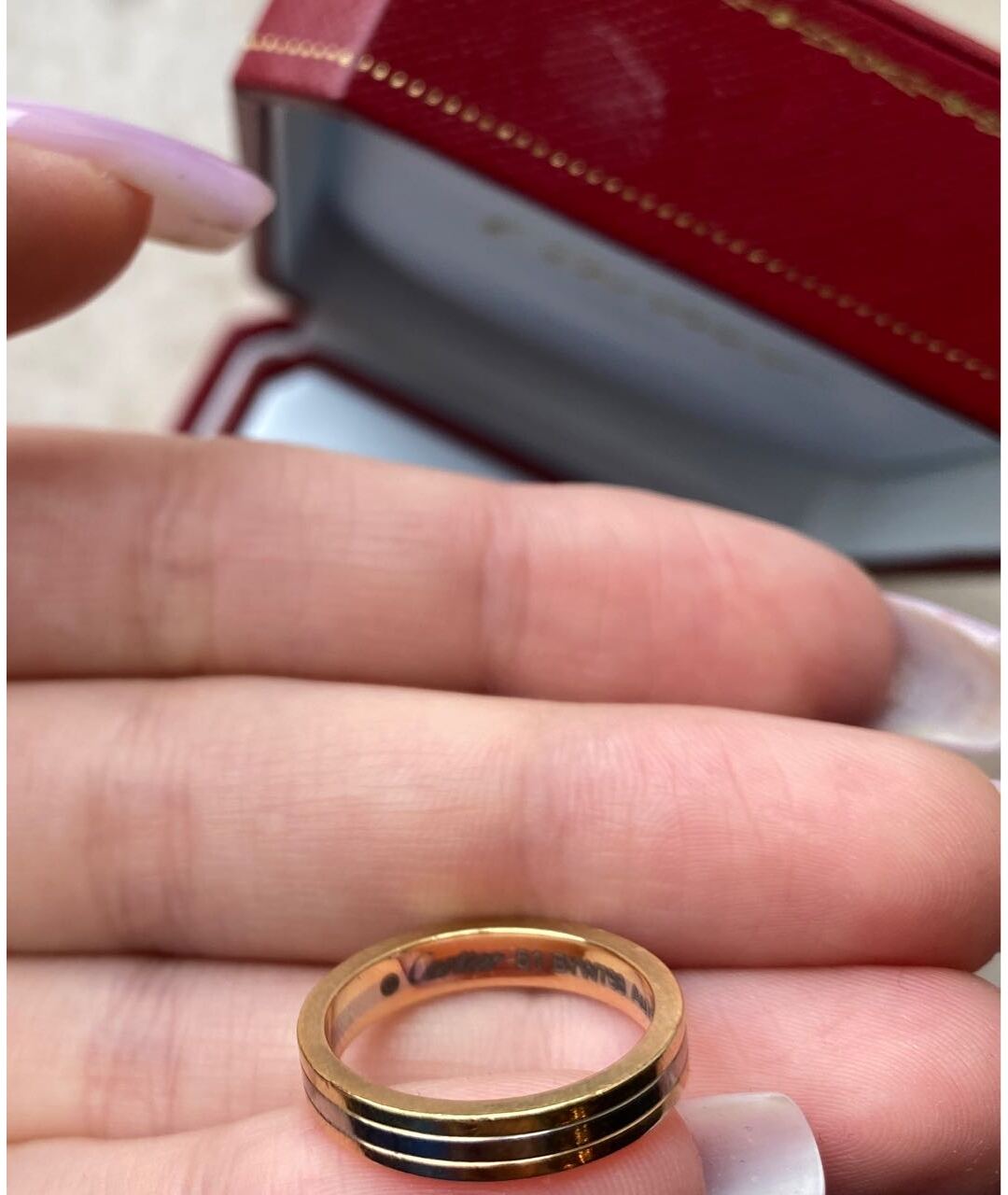 CARTIER Золотое кольцо из желтого золота, фото 3