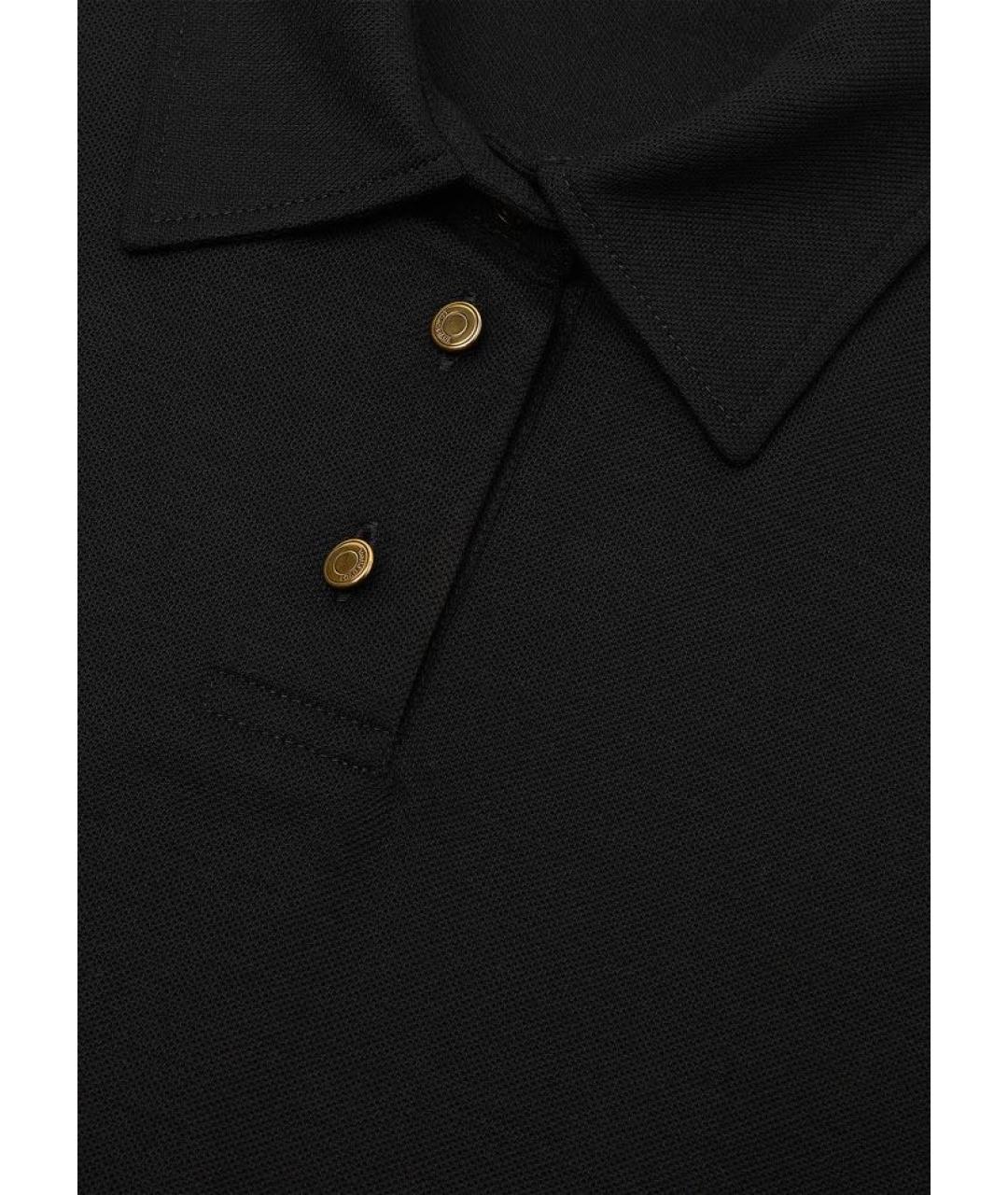 LORO PIANA Черная шерстяная футболка, фото 6