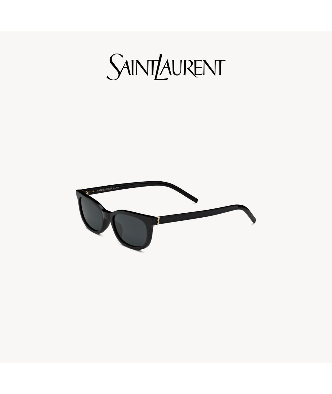 SAINT LAURENT Черные солнцезащитные очки, фото 3