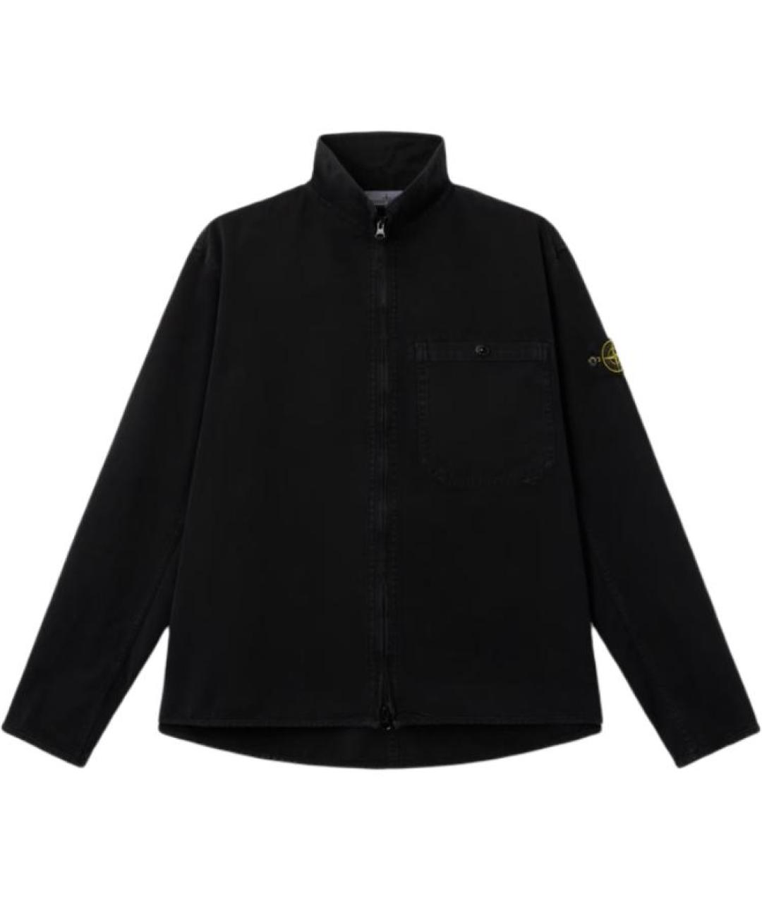 STONE ISLAND Черная рубашка, фото 1