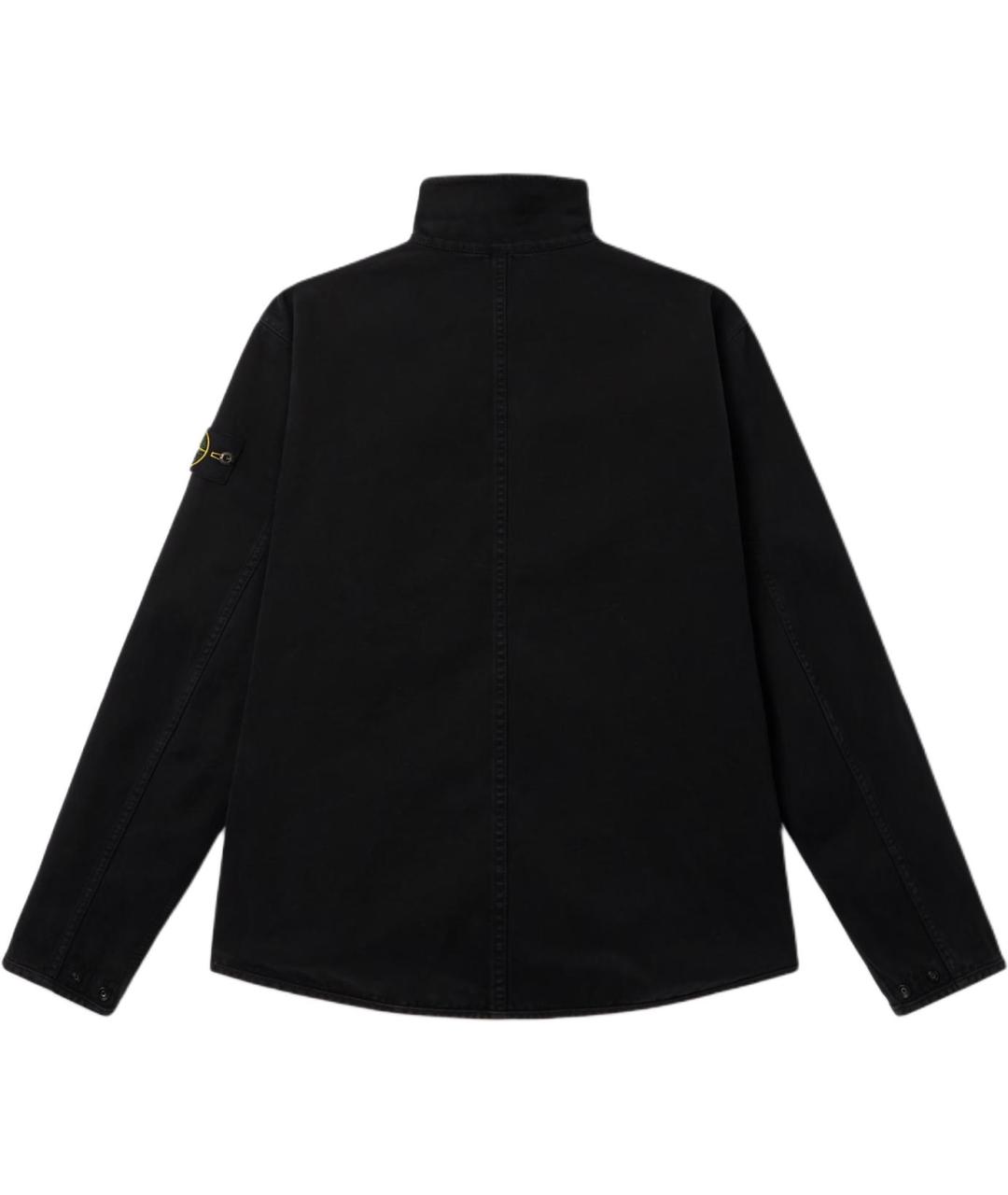 STONE ISLAND Черная рубашка, фото 2