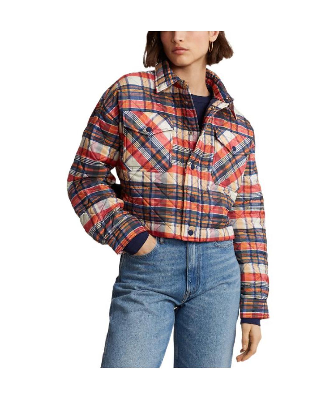 POLO RALPH LAUREN Оранжевый пуховик, фото 3