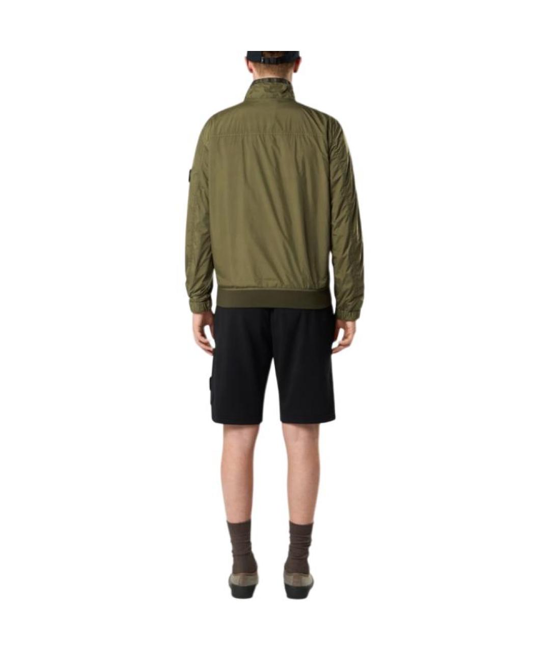 STONE ISLAND Черные шорты, фото 4