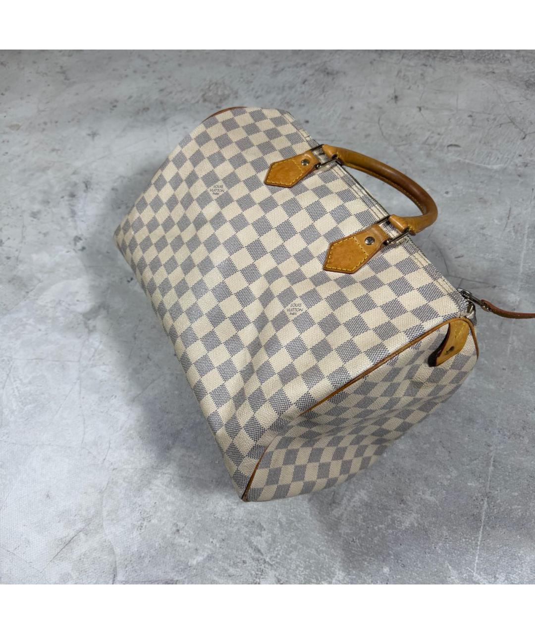 LOUIS VUITTON Бежевая сумка с короткими ручками, фото 2