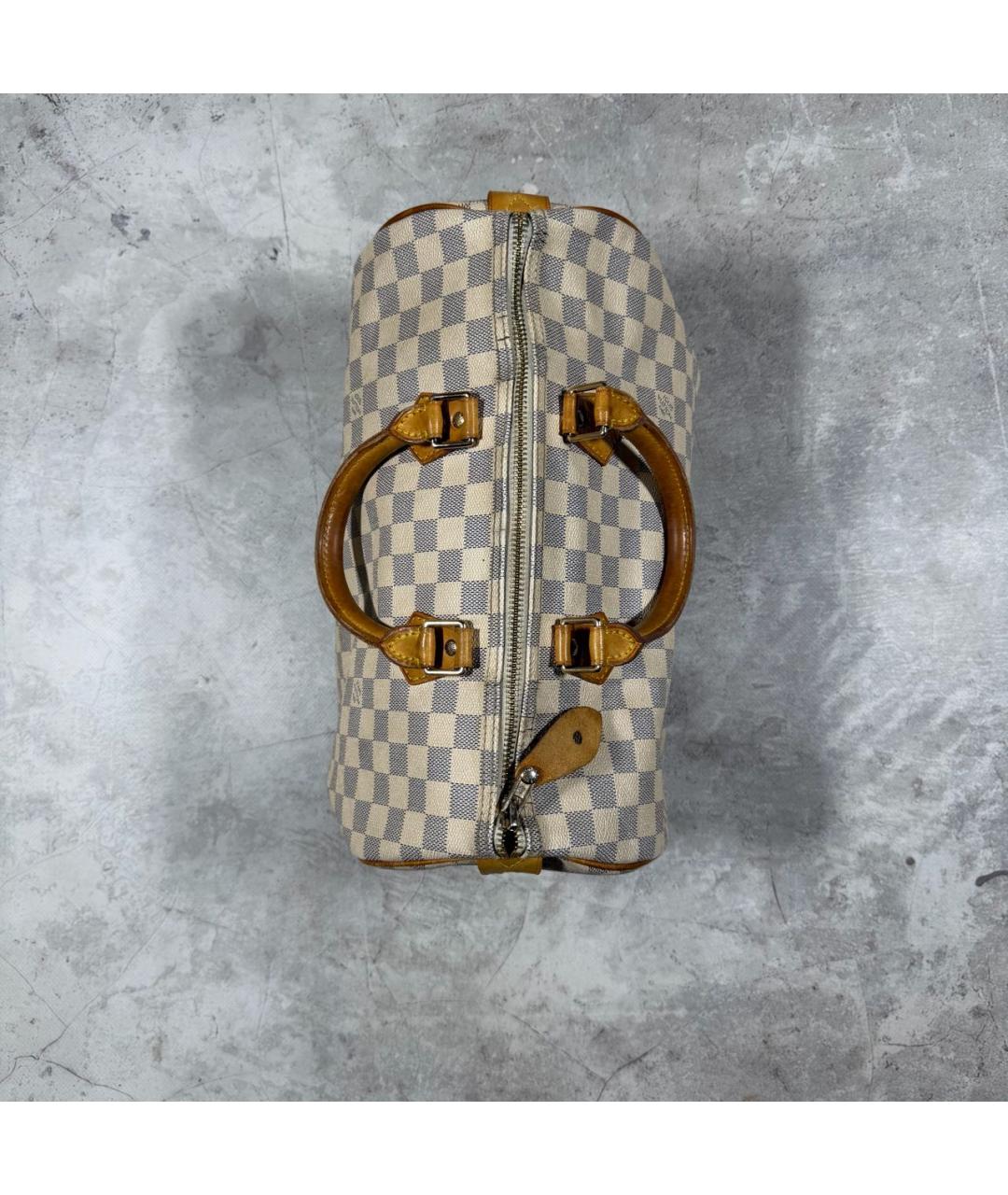 LOUIS VUITTON Бежевая сумка с короткими ручками, фото 7