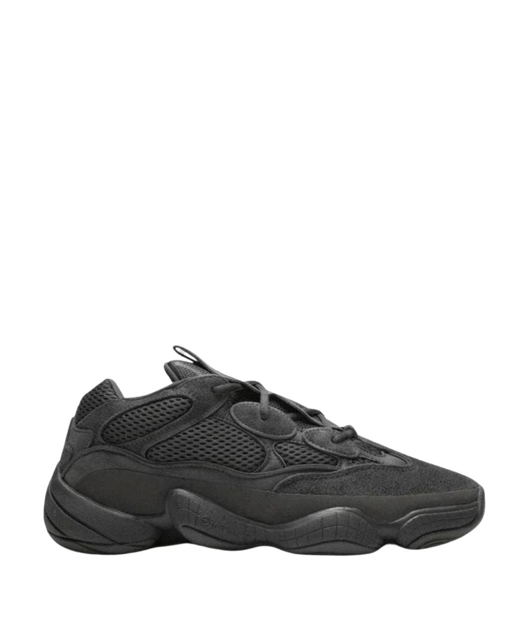 ADIDAS YEEZY Черные текстильные кроссовки, фото 1
