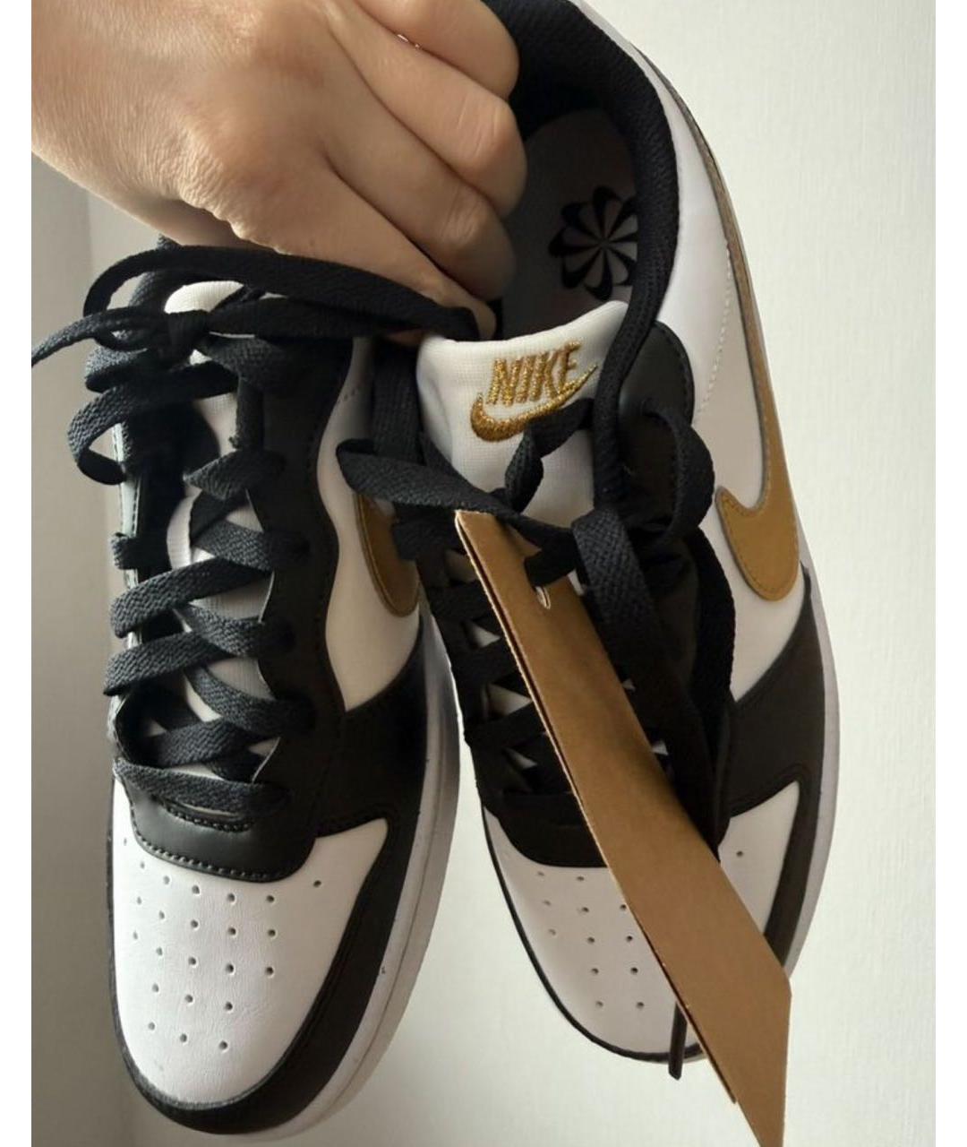 NIKE Мульти кожаные кроссовки, фото 4