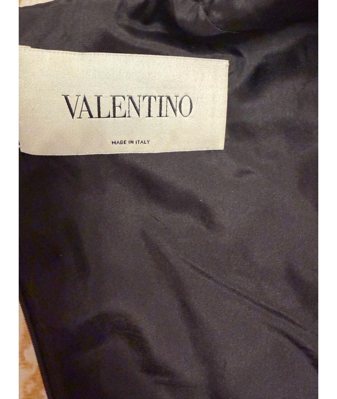 VALENTINO Черное шерстяное коктейльное платье, фото 4