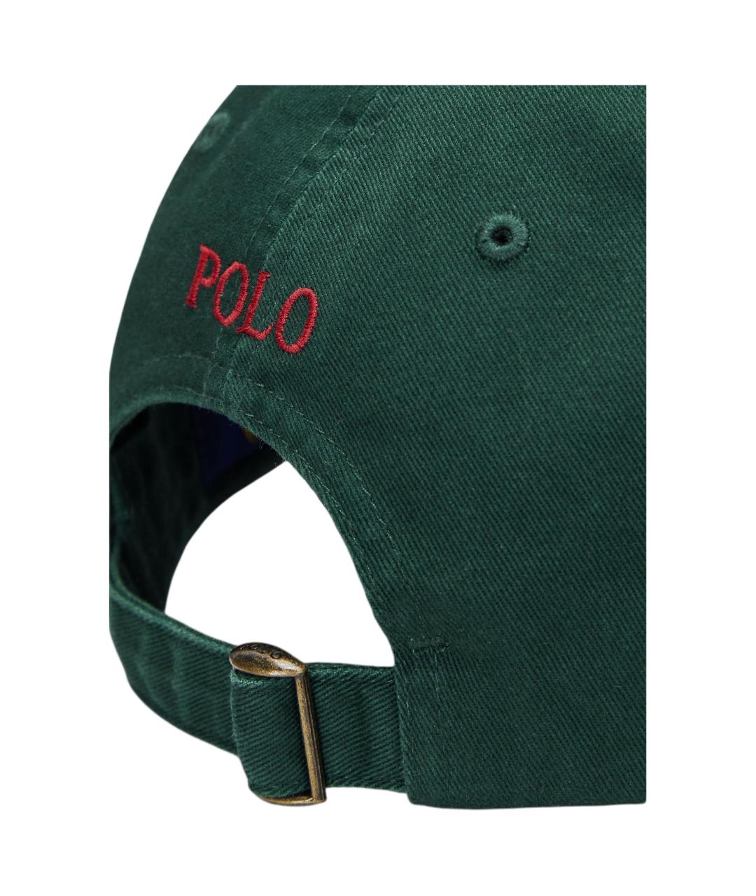 POLO RALPH LAUREN Зеленая кепка/бейсболка, фото 3