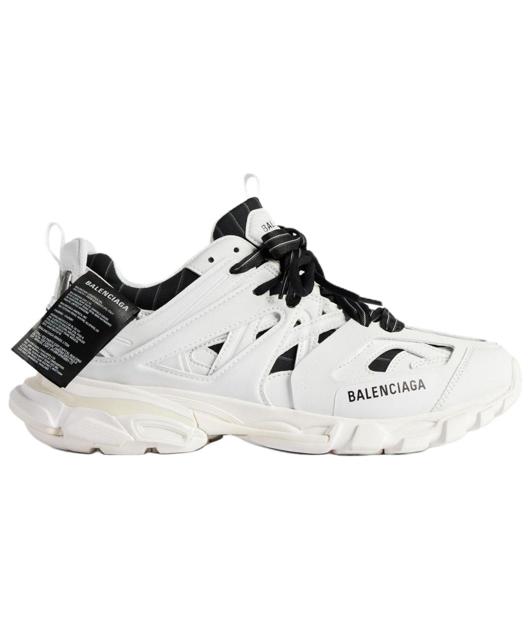 BALENCIAGA Белые низкие кроссовки / кеды, фото 1