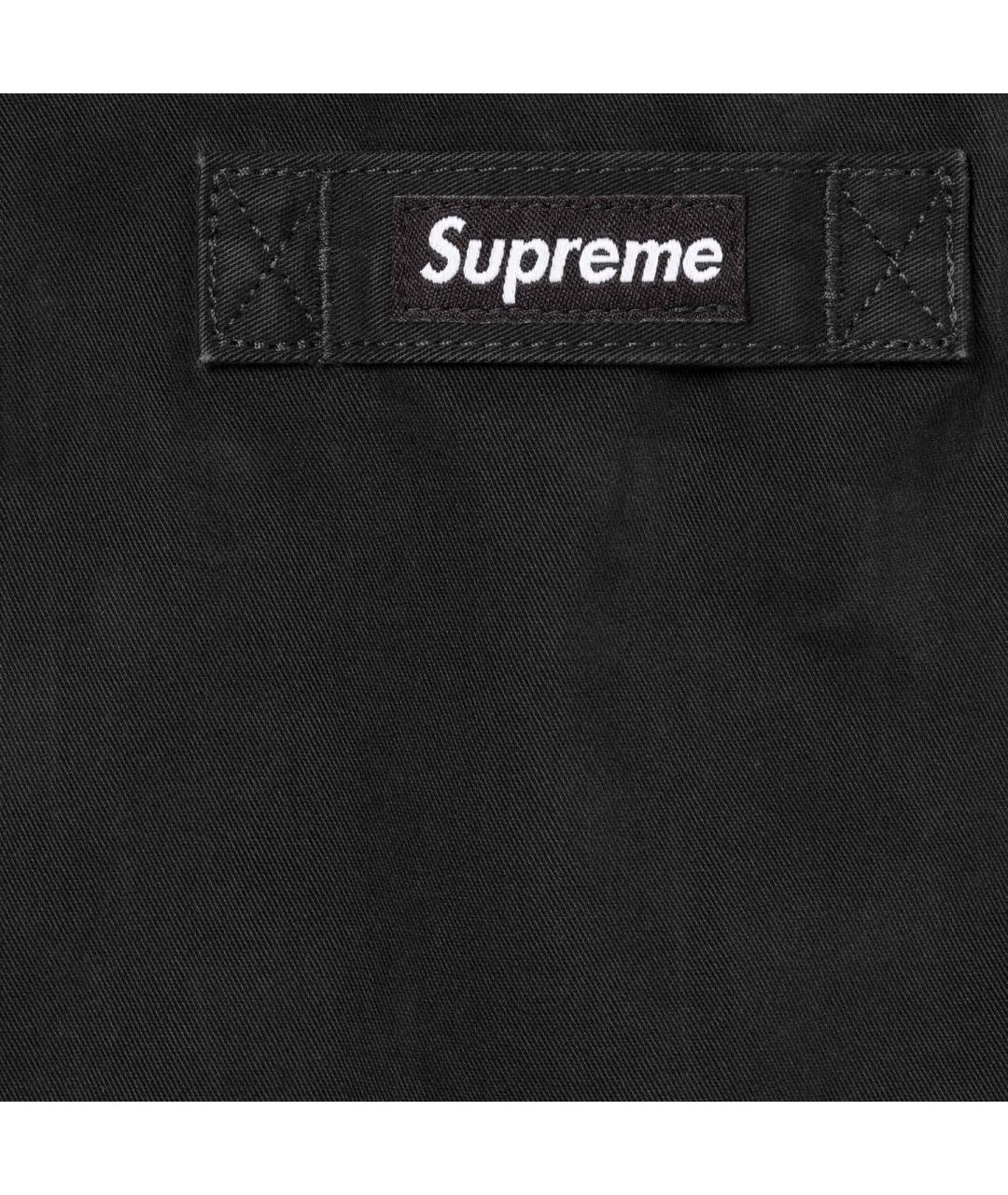 SUPREME Черная куртка, фото 2