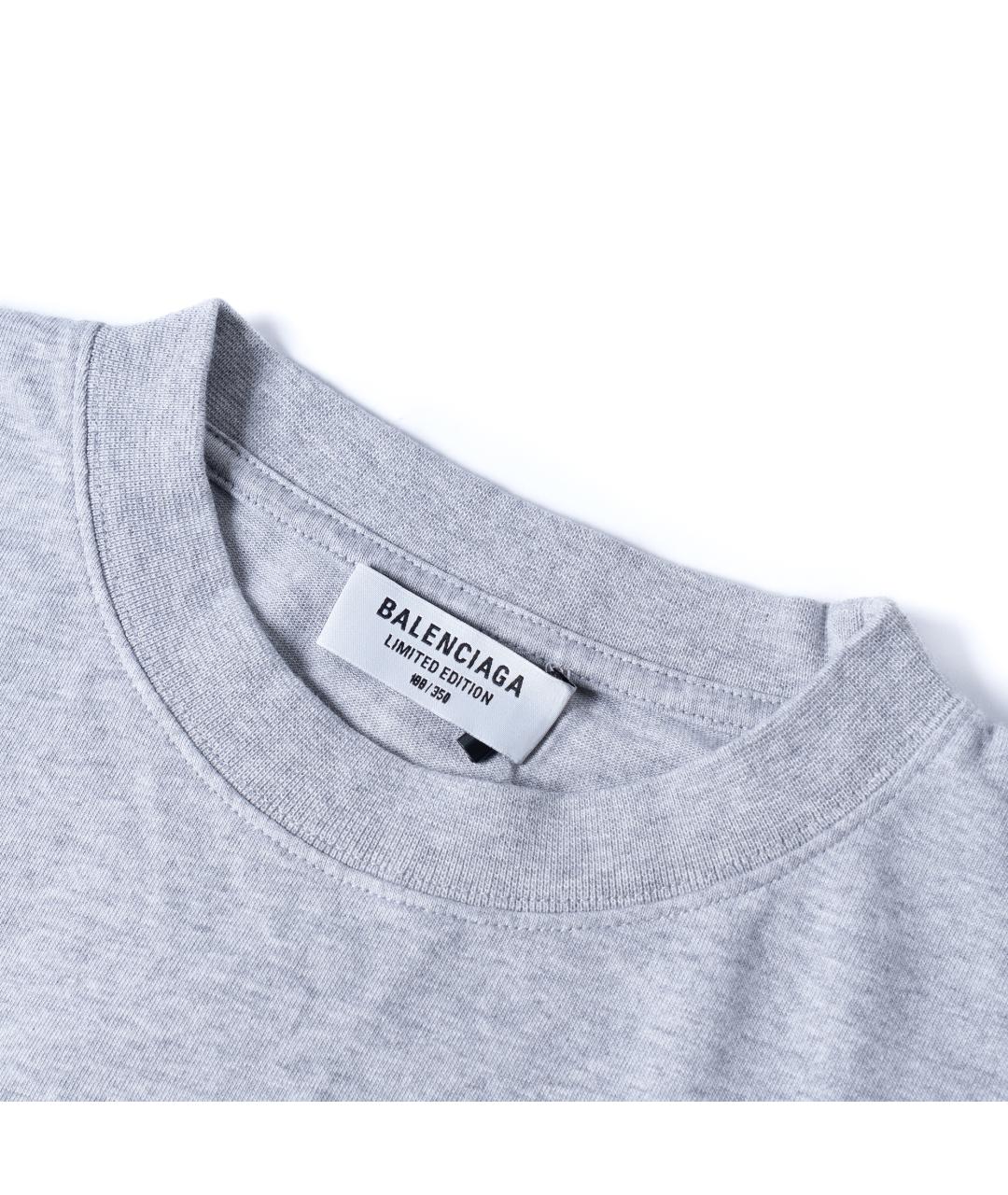 BALENCIAGA Серая футболка, фото 3