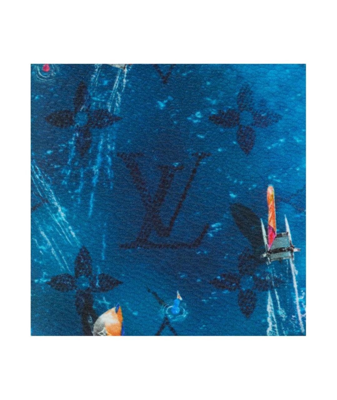 LOUIS VUITTON Синий кошелек, фото 5