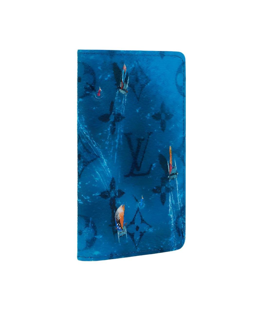 LOUIS VUITTON Синий кошелек, фото 2