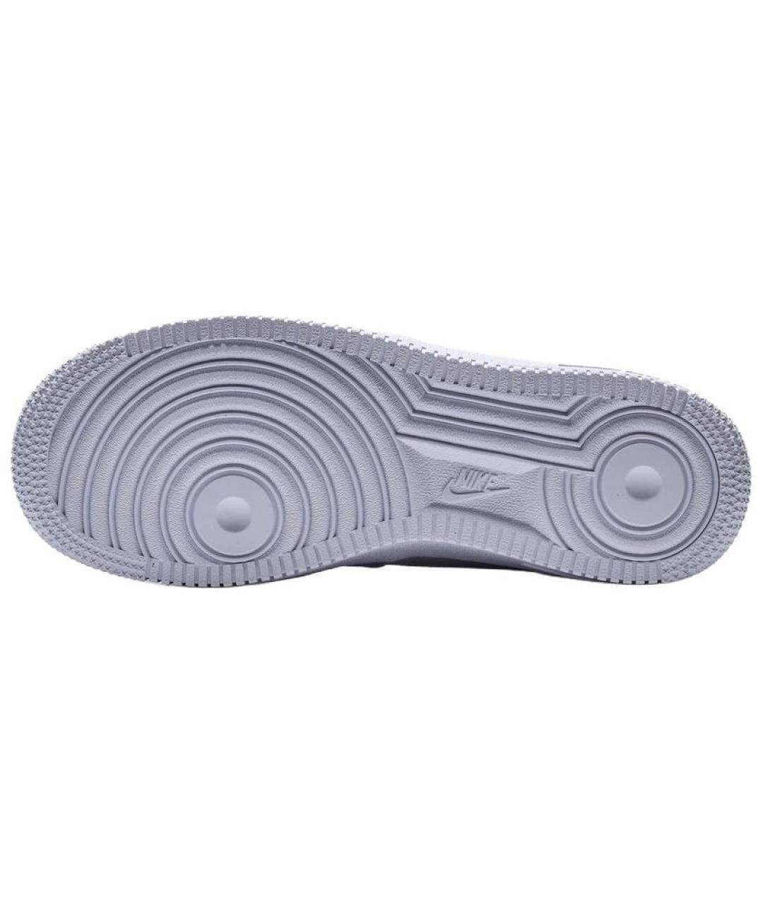 NIKE Синие кожаные кроссовки, фото 5