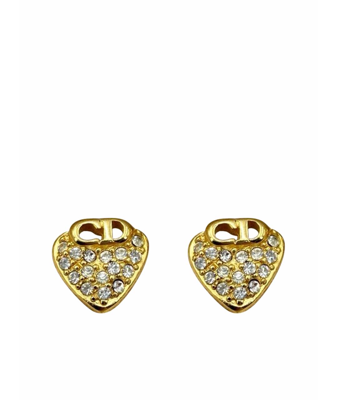 CHRISTIAN DIOR Золотые серьги, фото 1