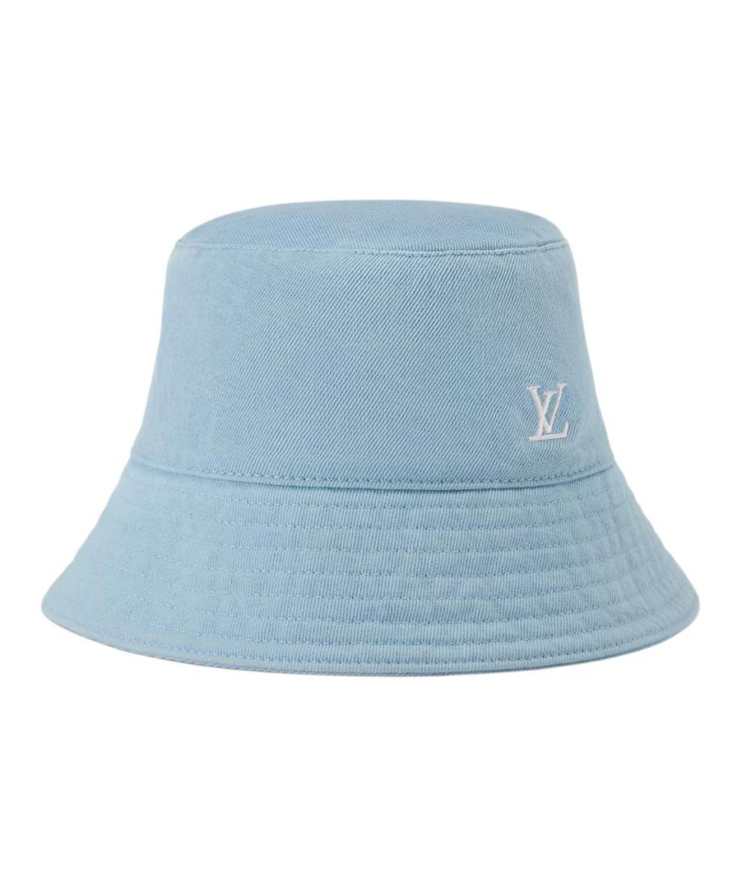 LOUIS VUITTON Голубая панама, фото 3