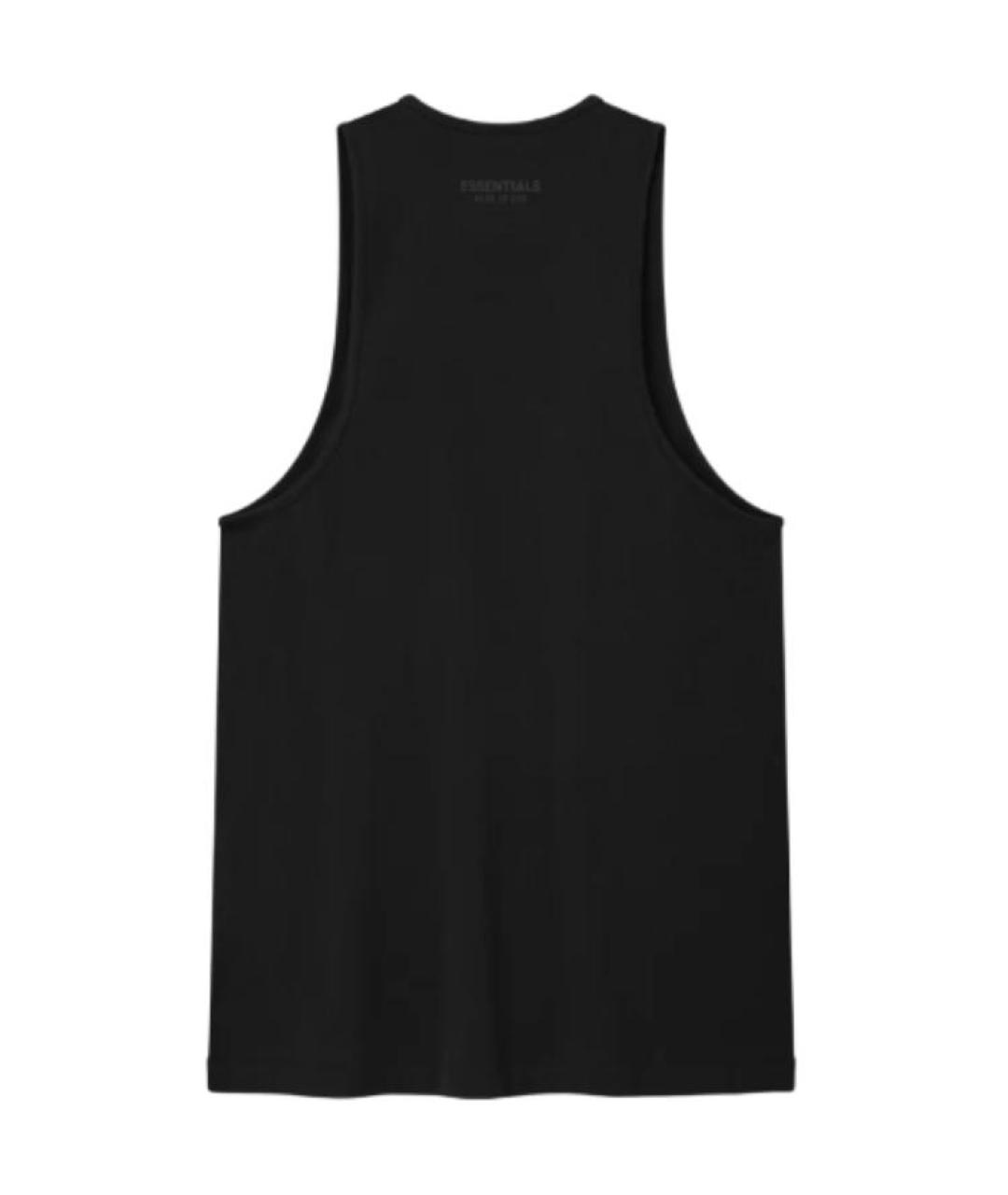 FEAR OF GOD ESSENTIALS Черная майка, фото 2