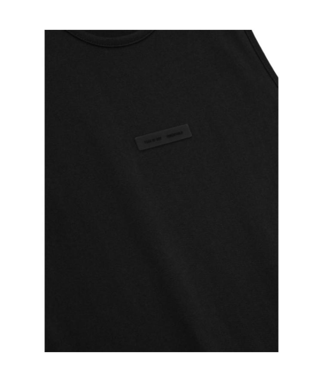 FEAR OF GOD ESSENTIALS Черная майка, фото 3