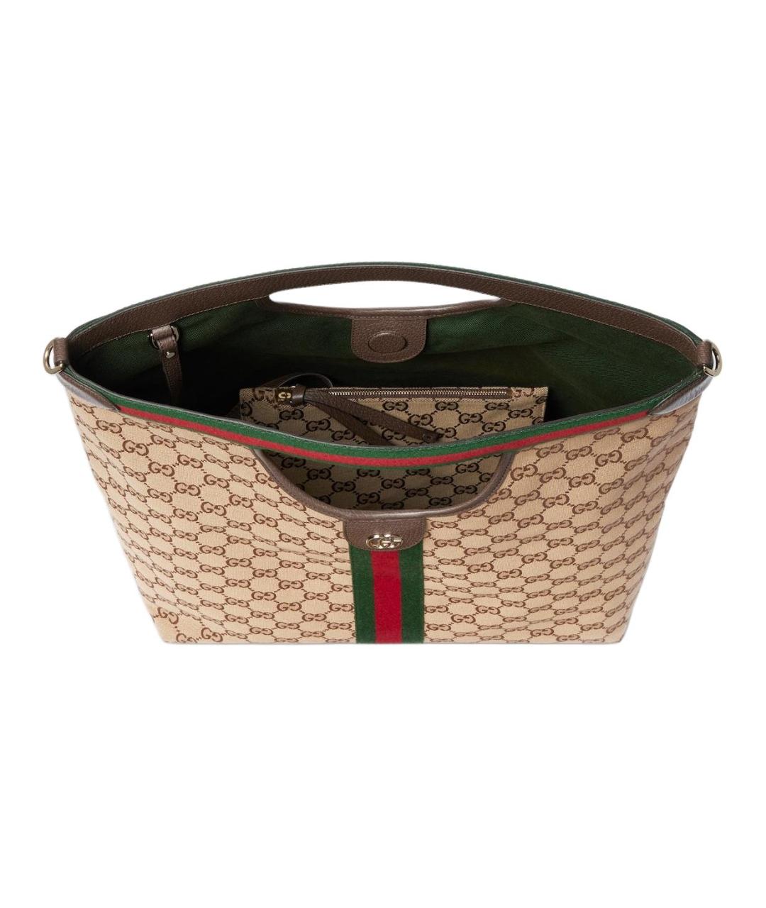 GUCCI Бежевая сумка на плечо, фото 5