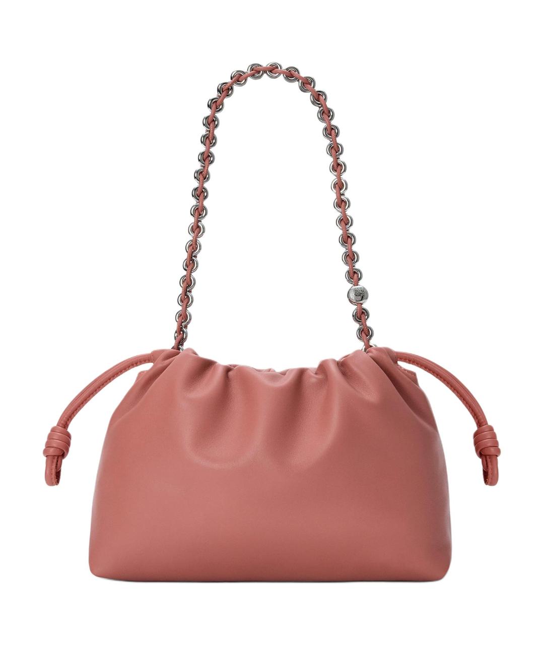 LOEWE Розовая кожаная сумка через плечо, фото 4
