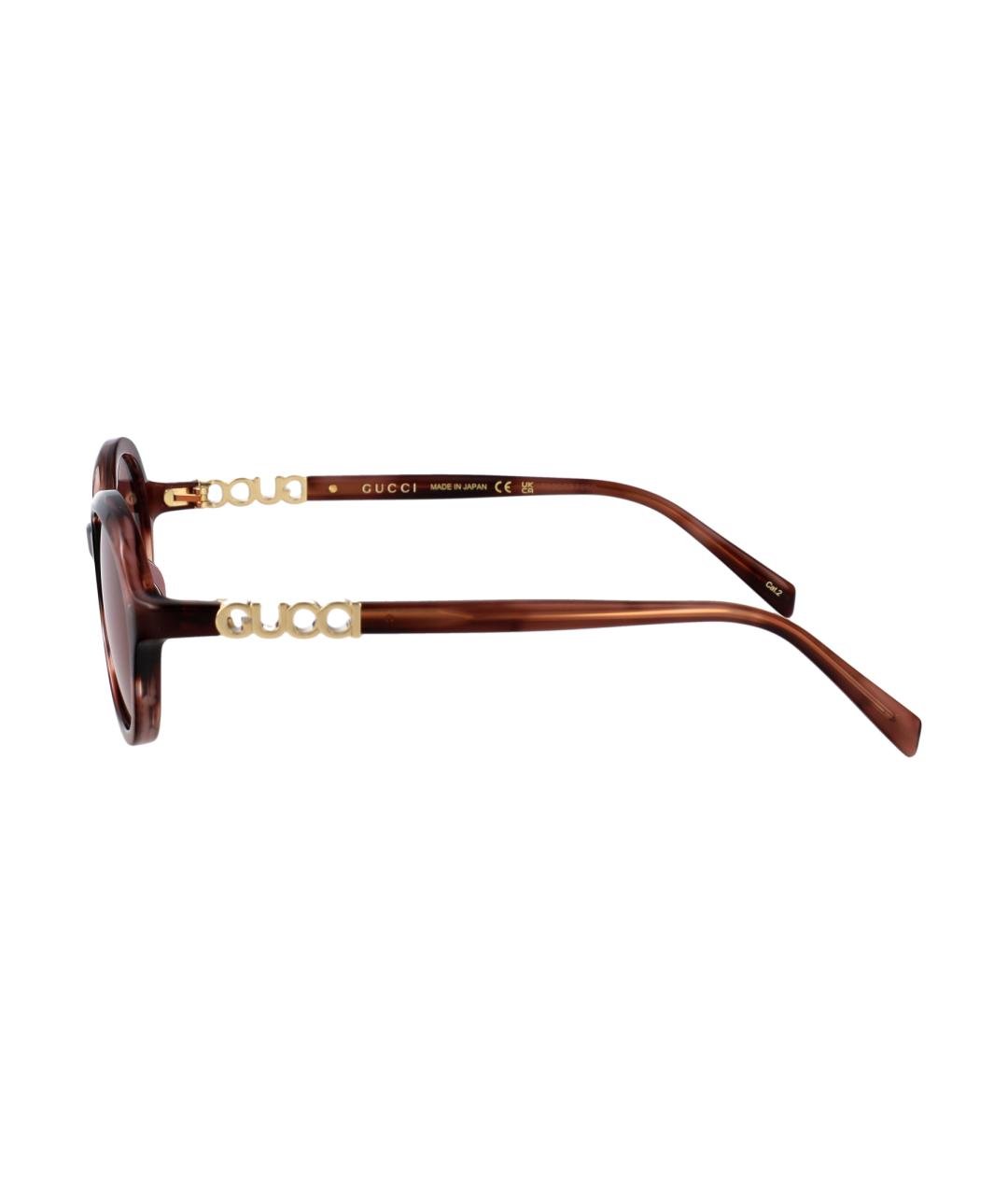 GUCCI Мульти пластиковые солнцезащитные очки, фото 3