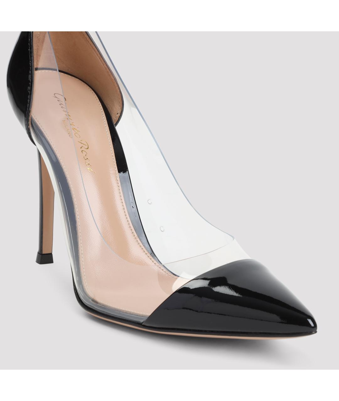GIANVITO ROSSI Черные кожаные туфли, фото 4