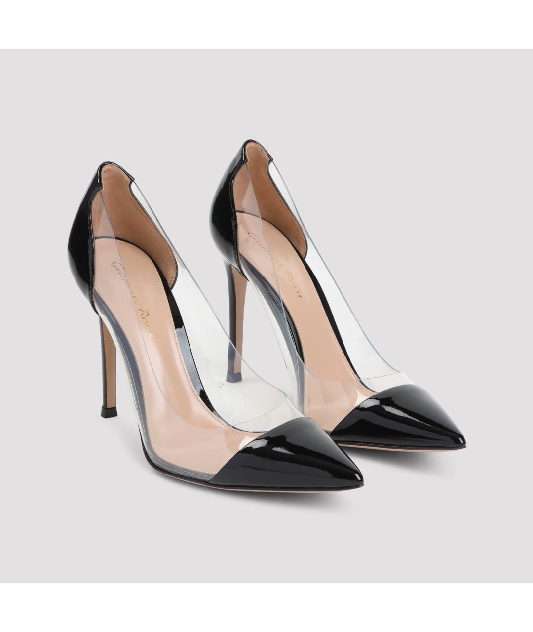 GIANVITO ROSSI Черные кожаные туфли, фото 3